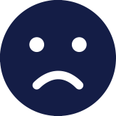unhappy icon